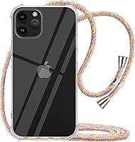 Vista 17 de YESPURE Funda para teléfono Google Pixel 7 Pro, transparente, ajustable, con cordón para el cuello, para mujeres, niñas, TPU suave, delgada, a