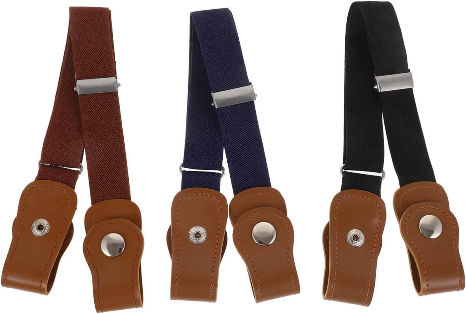 BESTYASH Children's Belt Elastic Waistbands Stretchy Belt for No Buckle Elastic Belt Elastic Belt Without Buckle