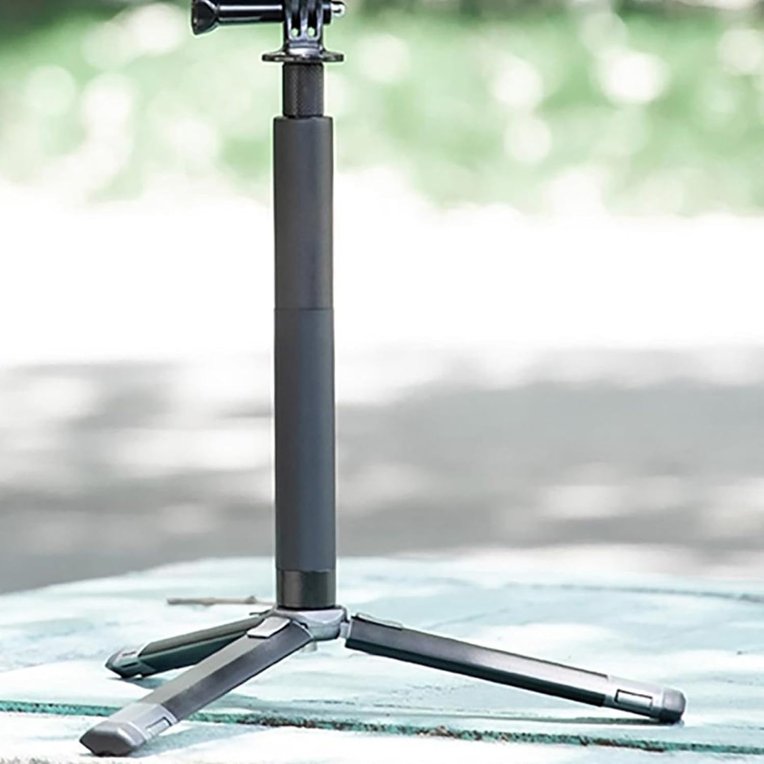 Selfie Stick, 7 Section Adjustable Action Camera Extension Pole with 1/4in Thread and Screw Hole, 23.5 to 120cm Portable Extension Rod for Panoramic Camera - Image 7