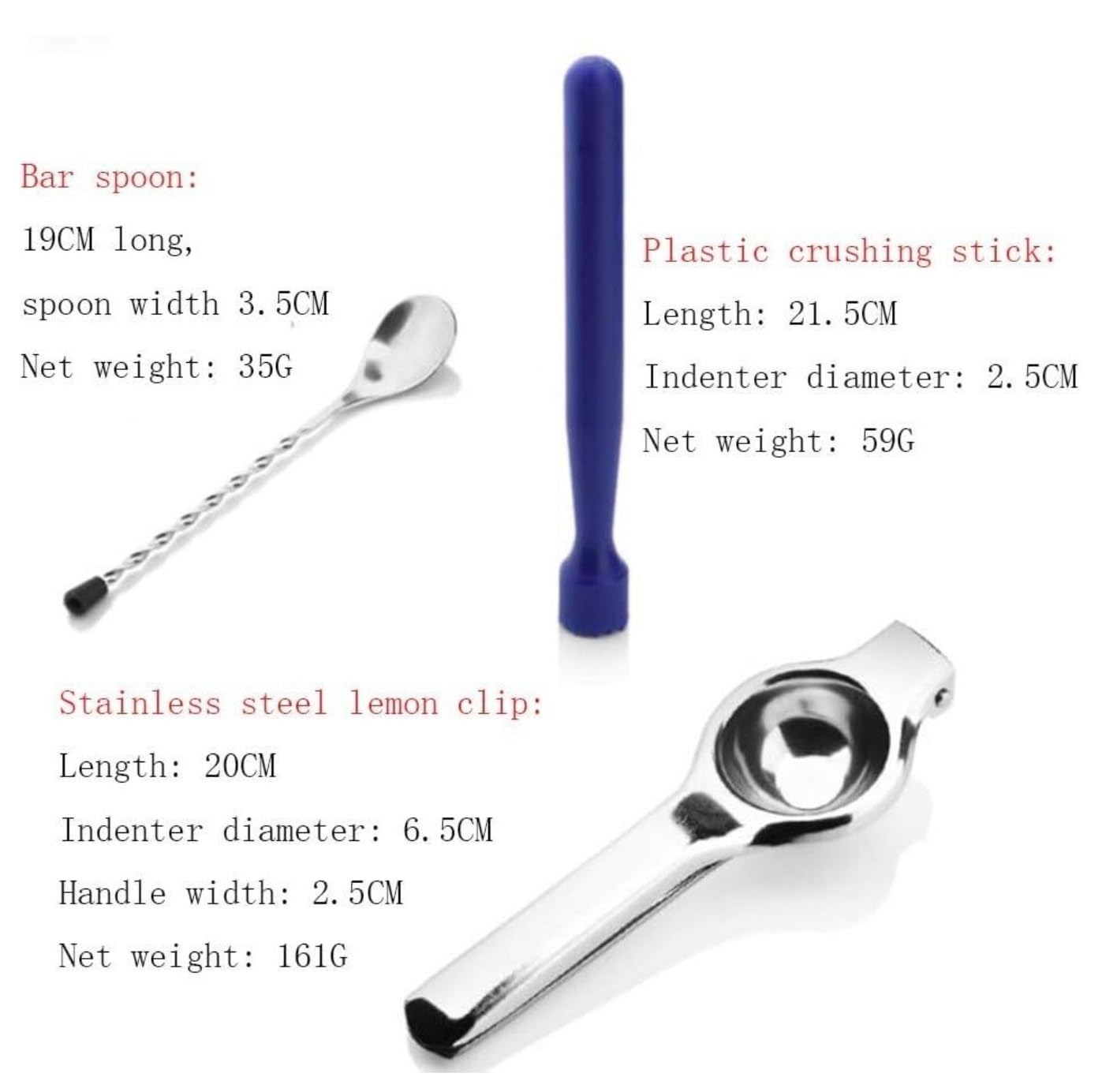 Coctelera Profesional Juego De Cócteles De 550ML con Hervidor De Nieve, Kit De Almacenamiento Portátil para Barman Kit Coctelería