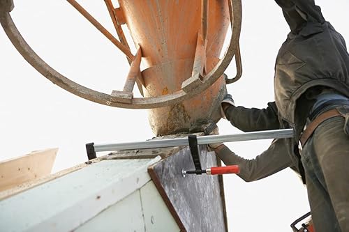 Miniatura 16 de BESSEY Abrazadera de barra ligera de comerciante – 2.5 x 30 pulgadas – TGJ2.530 – Abrazaderas de carpintería con mango de madera, ideal para mejoras