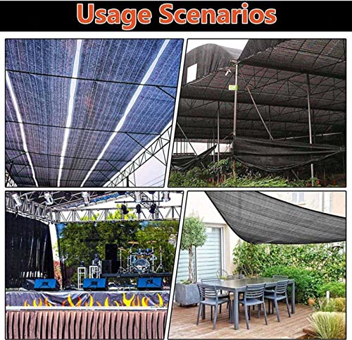 Filet d'ombrage 6x8m pour créer un coin de fraîcheur au jardin