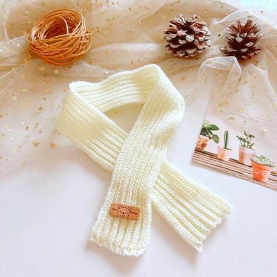 Amazon.co.jp: ぬい服 ちびぬい マフラー 白 20cm ぬいぐるみ服 韓国