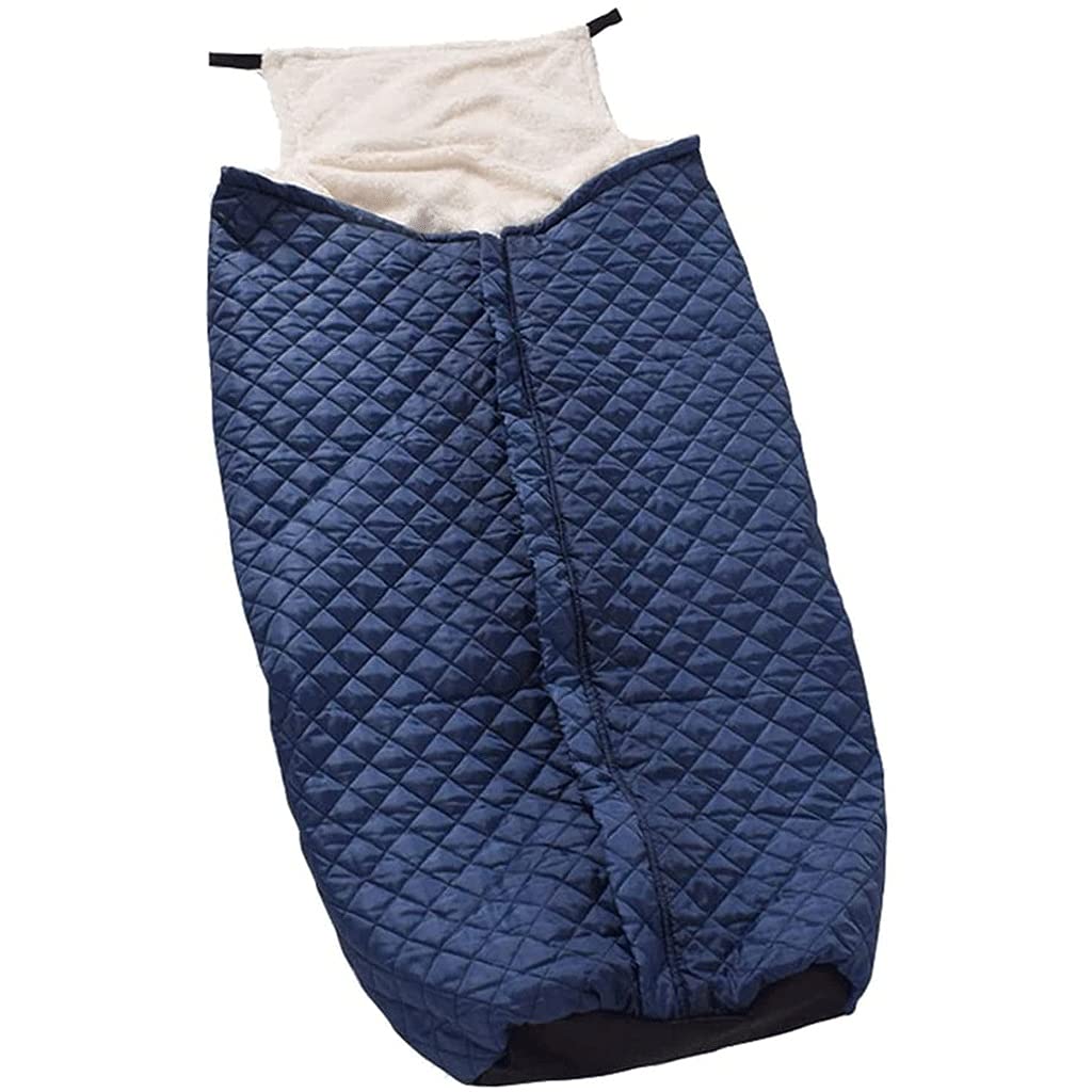Manta impermeable para silla de ruedas, funda para silla de ruedas resistente al viento y al invierno, funda acogedora para silla de ruedas con cremallera, manta para silla de ruedas, bolsa cálid