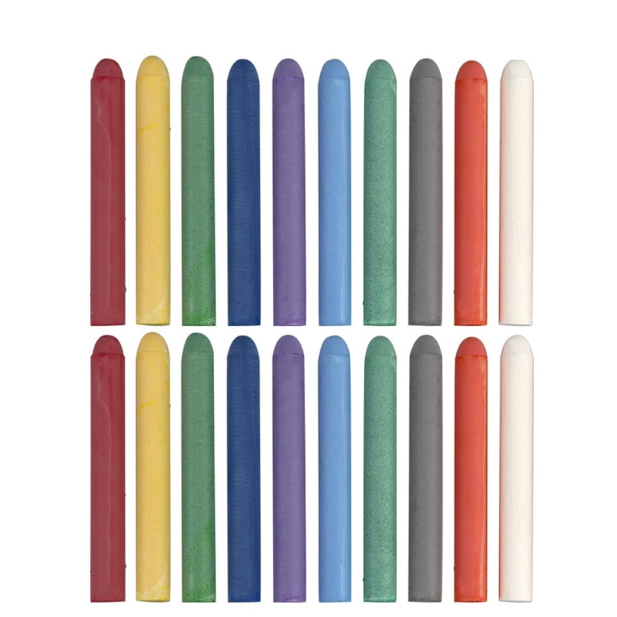 BCOATH 20Pcs Water Soluble Dustless Chalk for Teaching Home Use Vibrant Colored Chalk for Blackboard for Art Projects Drawing and Classroom Activities