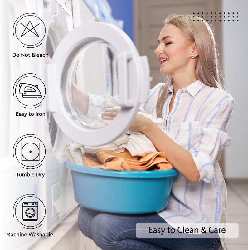 Miniatura 6 de Encasa - Servilletas de tela de algodón  Juego de 12  Tamaño 17 x 17 pulgadas  Color sólido rosa intenso  Lavable a máquina