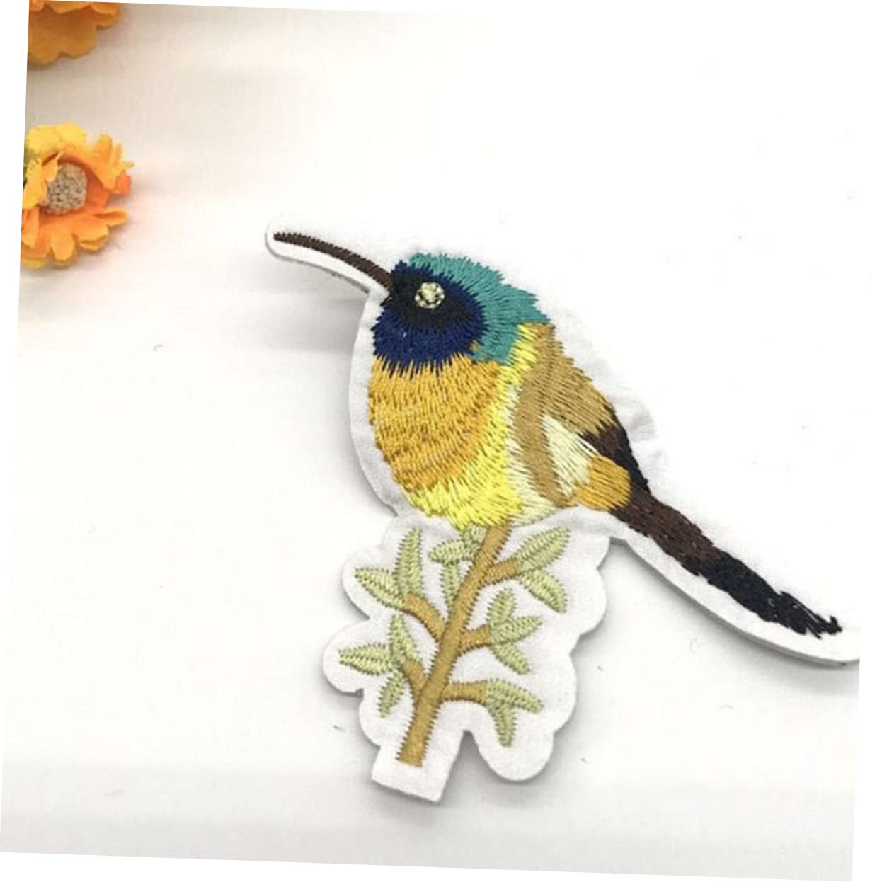 Applikationen für Kleidung, Stickerei-Applikations-Patches, 15 Stück, Vogel-Stickerei-Patch, Kleidungs-Applikation