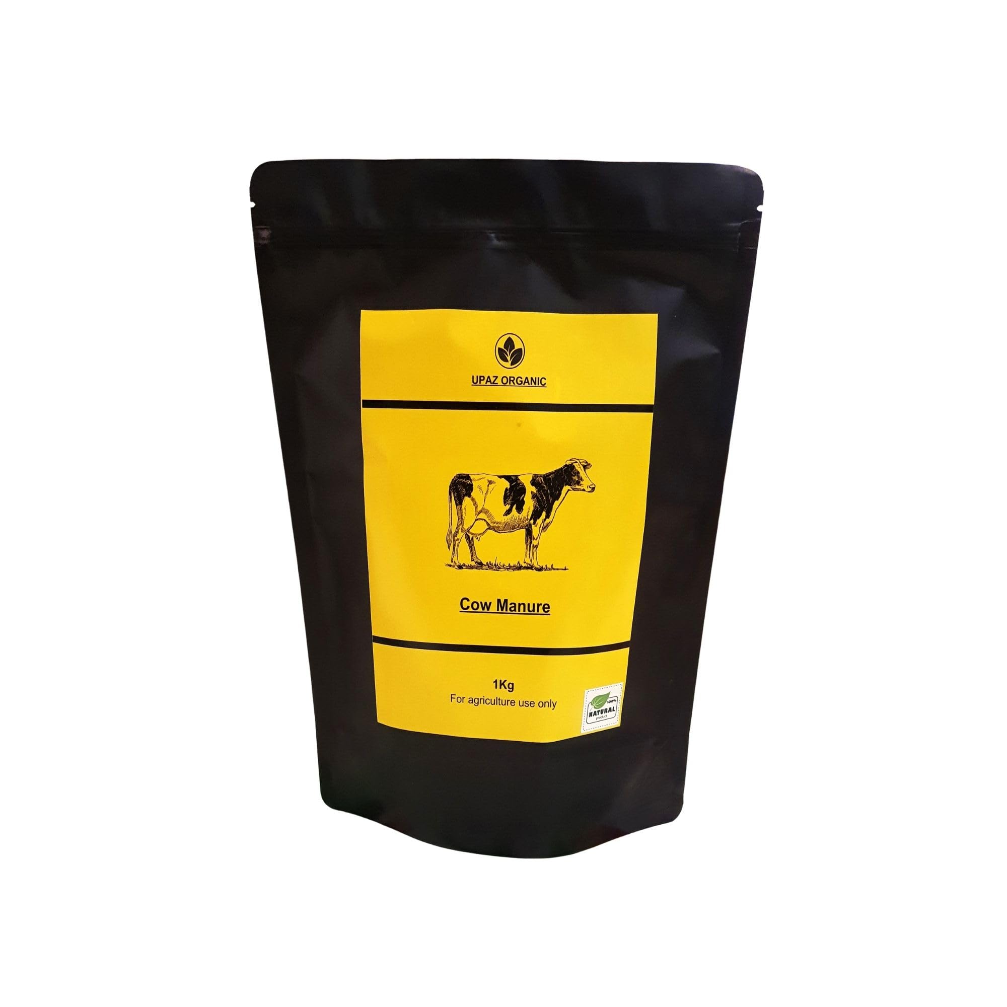 Upaz Organic Cow Manure for Plants - Improve soil fertility and promote healthy plant growth in your home garden | Nurturing Sustainable Greenery Naturally (1 Kg) (B0D5B6VDJK) Amazon Price History, Amazon Price Tracker