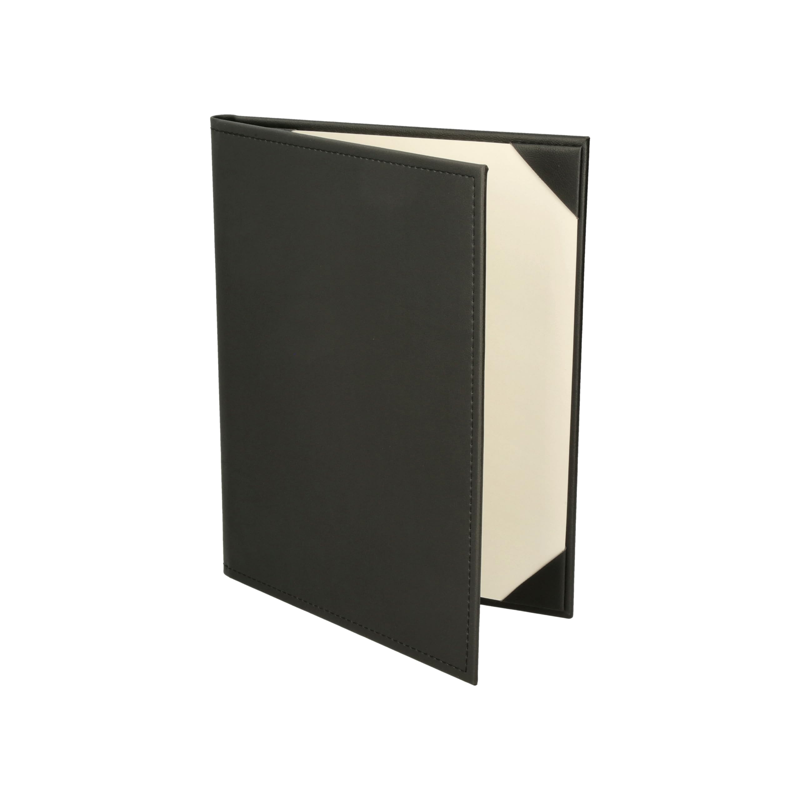 Prestine Menu Covers Made of Premium Faux Leather (10-Pack) - 8.5