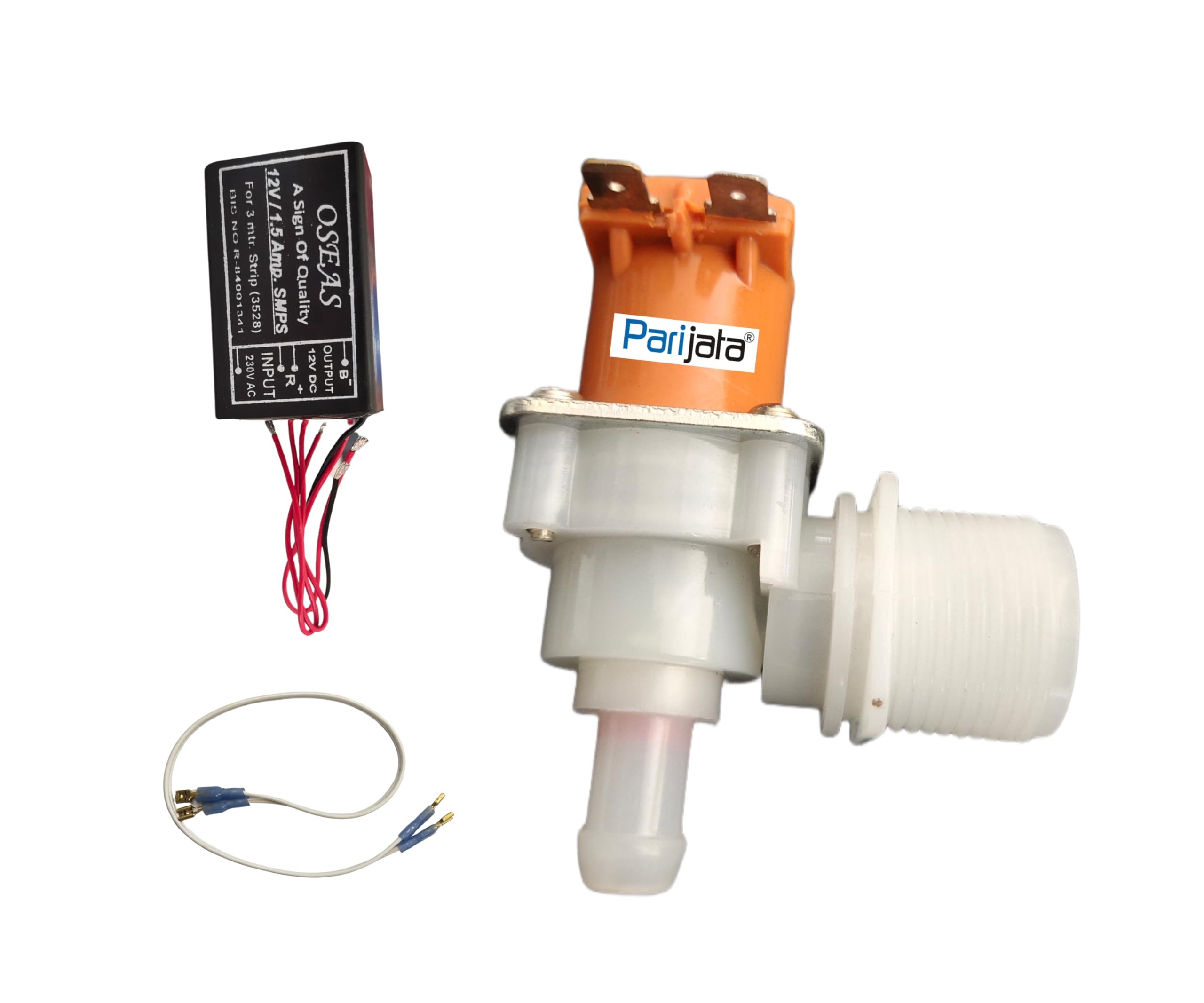 PARIJATA 12volts DC Solenoid valve with adaptor for Water Purifier, Solenoid valve 3/4"x1/4" (B0D1H2C62W) Amazon Price History, Amazon Price Tracker