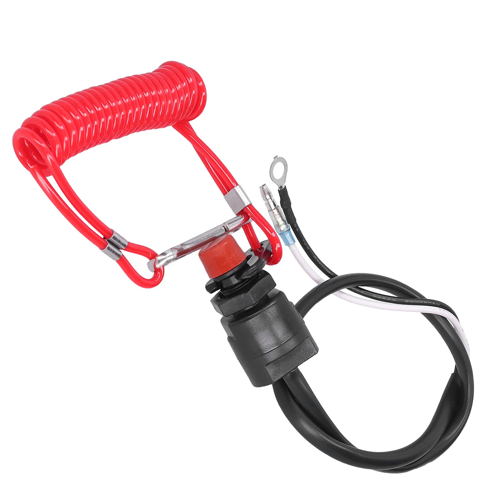 Interruttore Di Sicurezza Per Motore Fuoribordo - Cordino Di Arresto Emergenza - Foto 6