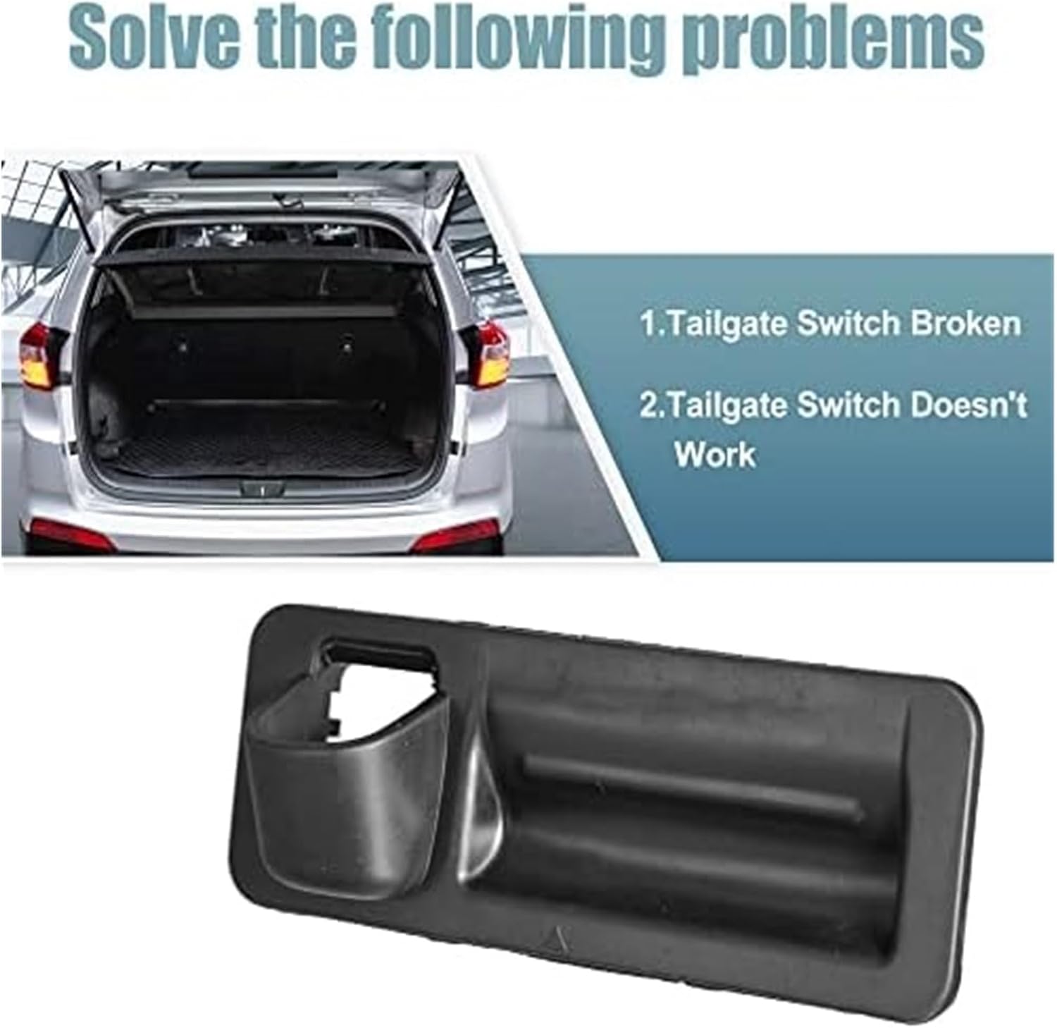 81260-F2010 Rear Trunk Tailgate Rear Door Switch, for Hyundai, for Elantra, Eco Limited SE SEL Car Boot Switch