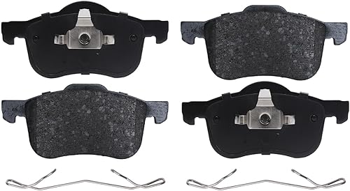 Miniatura 7 de Detroit Axle - 4 pastillas de freno delanteras y traseras para Volvo S60 S80 V70 XC70 Pastillas de freno de cerámica con reemplazo de hardware