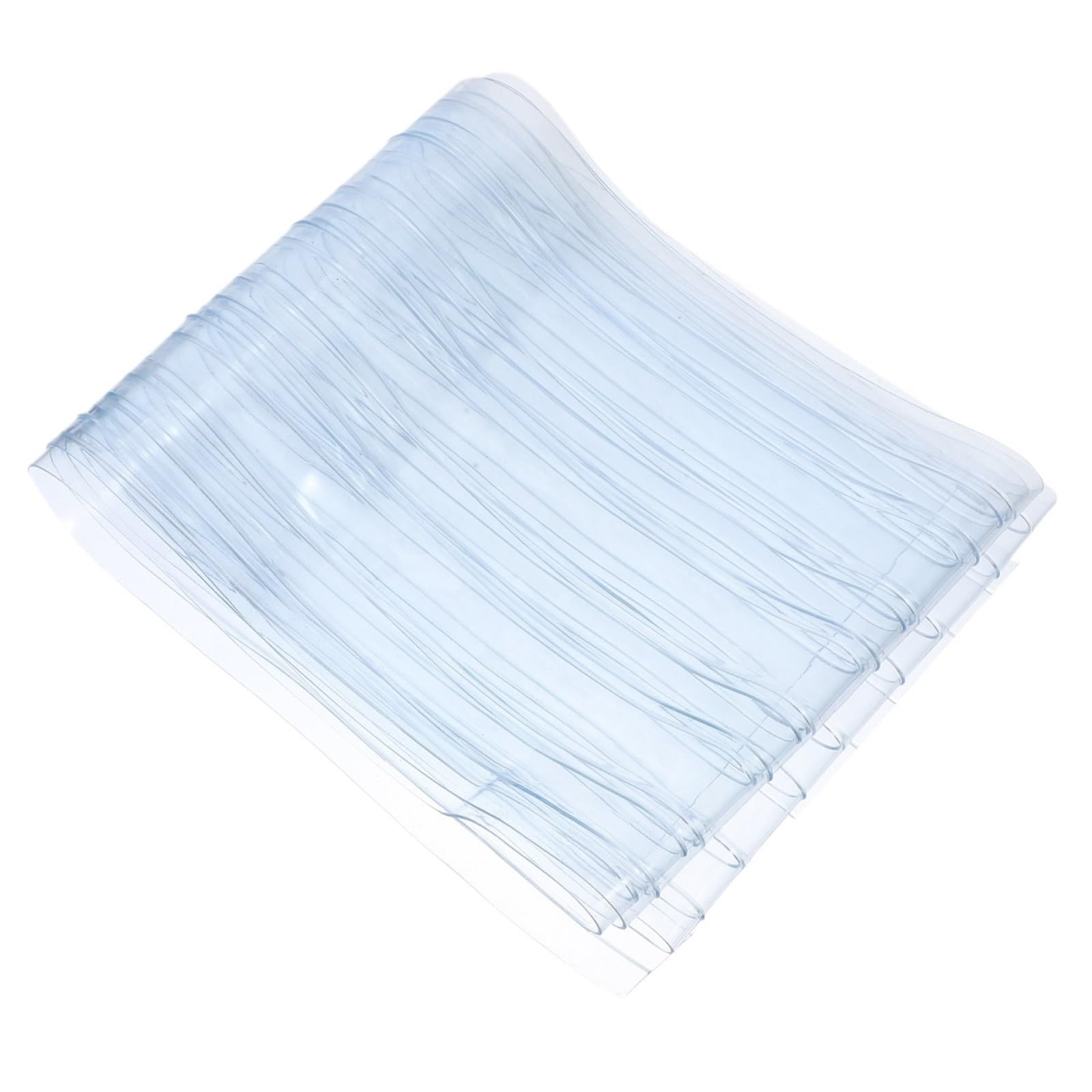 Clear PVC Door Strip Curtain PVC Dog Door Curtain Clear Flexible Flap Replacement Soft Plastic Strip for Kennel Doorway Drape
