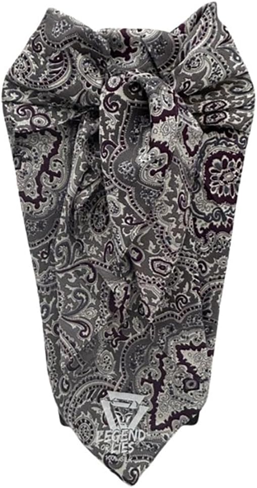42"x42" XL Silk Wild Rag Bandana Paisley