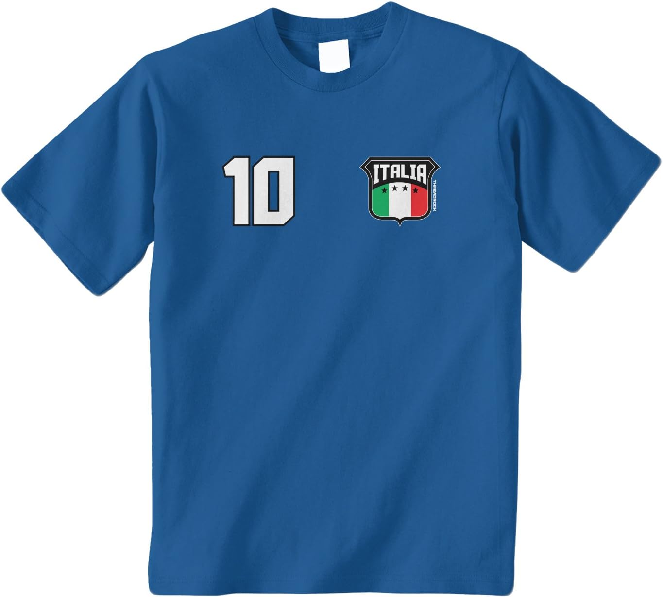 Threadrock Big Boys' Italia Shield & Number Youth T-Shirt