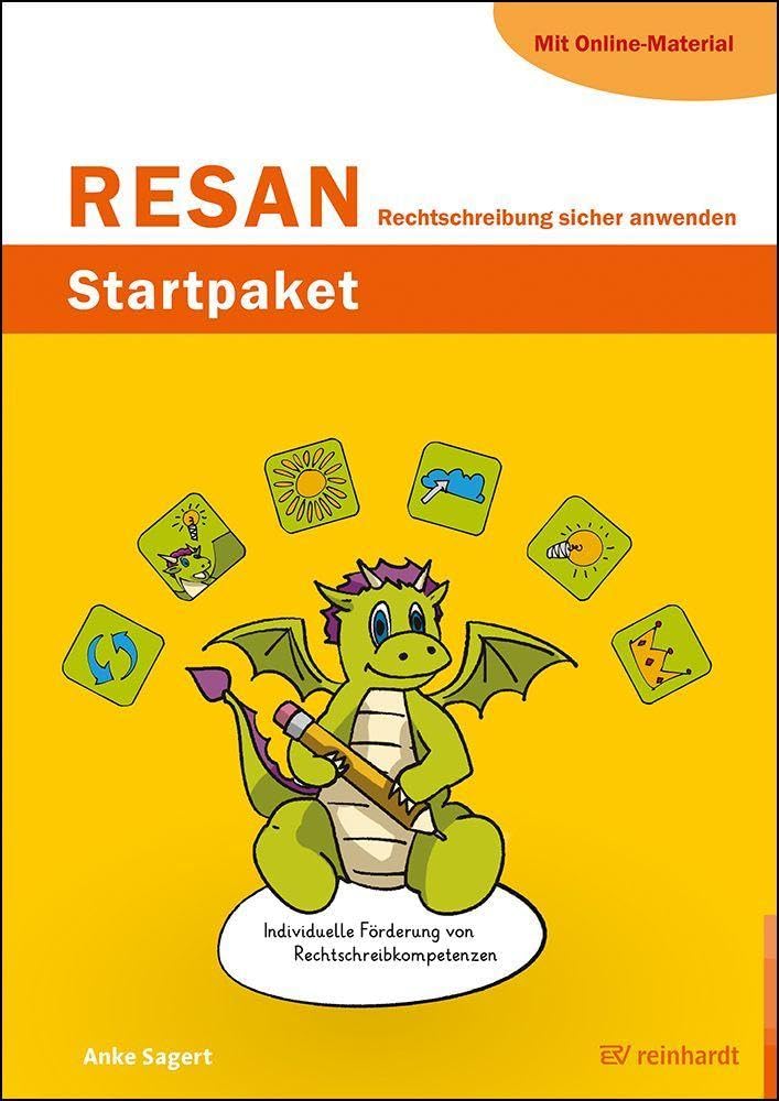 RESAN - Rechtschreibung sicher anwenden. Startpaket mit Manual, 9 Förderheften und Zusatzmaterial zum Download: Individuelle Förderung von Rechtschreibkompetenzen