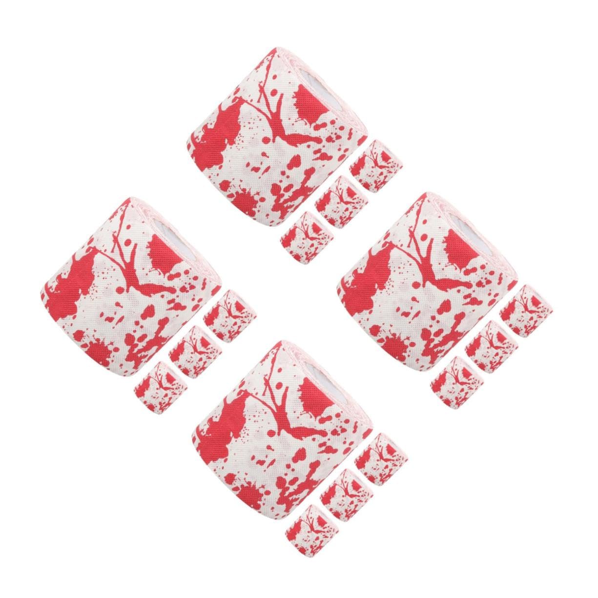 Papier toilette sanglant Healeved pour creer une ambiance de salle de bain fete d horreur
