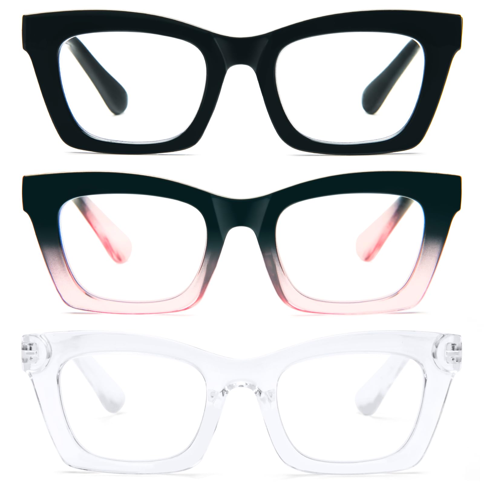 Lunettes de lecture anti-lumière bleue légères pour lecture confortable de près - 8