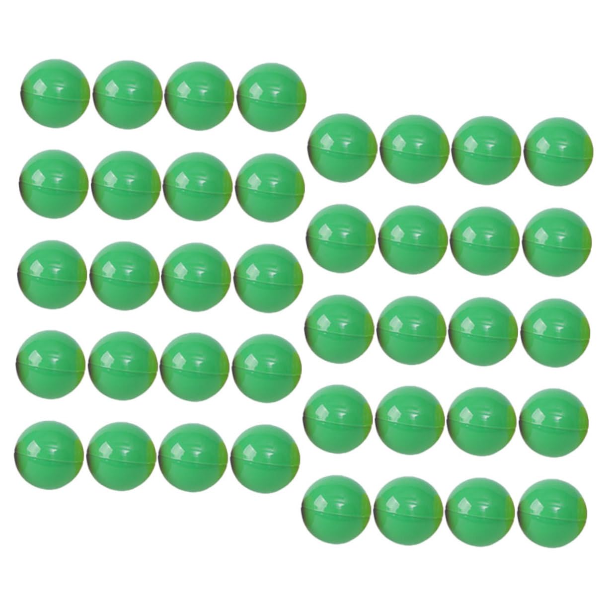Cabilock Balls Raffle Game Props 100pcs Bright Pvc Material Perfect for Celebrations