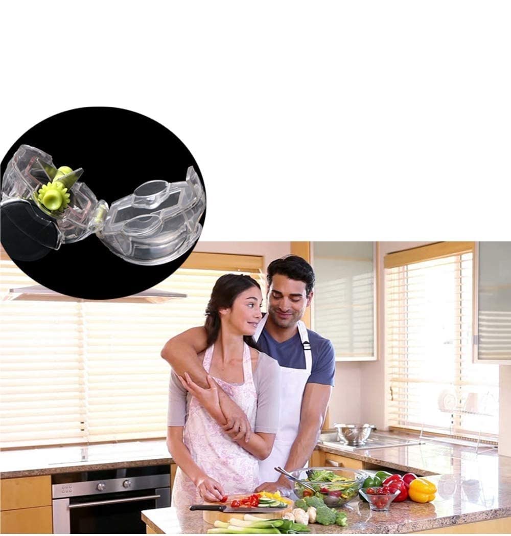 Knoblauch Helfer Küchen-Knoblauch-Zerkleinerer Knoblauch-Zerhacker Rolling Twister Manueller Knoblauch-Zerkleinerer Küchen Kochen