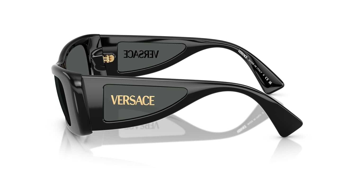 Versace Óculos de sol femininos armação preta, lentes cinza escuro, 54 mm em promoção! Veja a oferta e mais achadinhos de Óculos de sol 2 Hoje é o melhor dia para comprar Versace Óculos de sol femininos armação preta, lentes cinza escuro, 54 mm com aquele preço maroto! Promoção! Aproveite a oferta! 2
