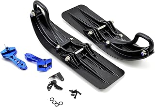 Integy RC Model T8552BLUE Front Sled Ski Attachment Set for Slash 2WD, Stampede 2WD, Rustler 2WD & Bandit