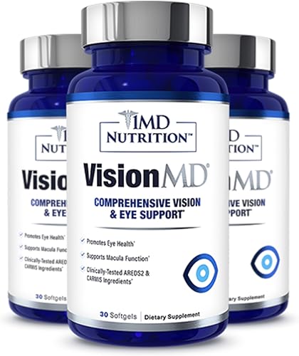 1MD Nutrition VisionMD - Vitamina para ojos CARMIS - con luteína y zeaxantina  Apoya la salud de la visión, la fatiga ocular diaria y el ojo seco