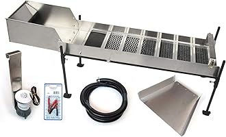 Highbanker, Gold Sluices and Power Sluice Kits - Gold Mining Equipment (10" Mini Power Sluice Kit)