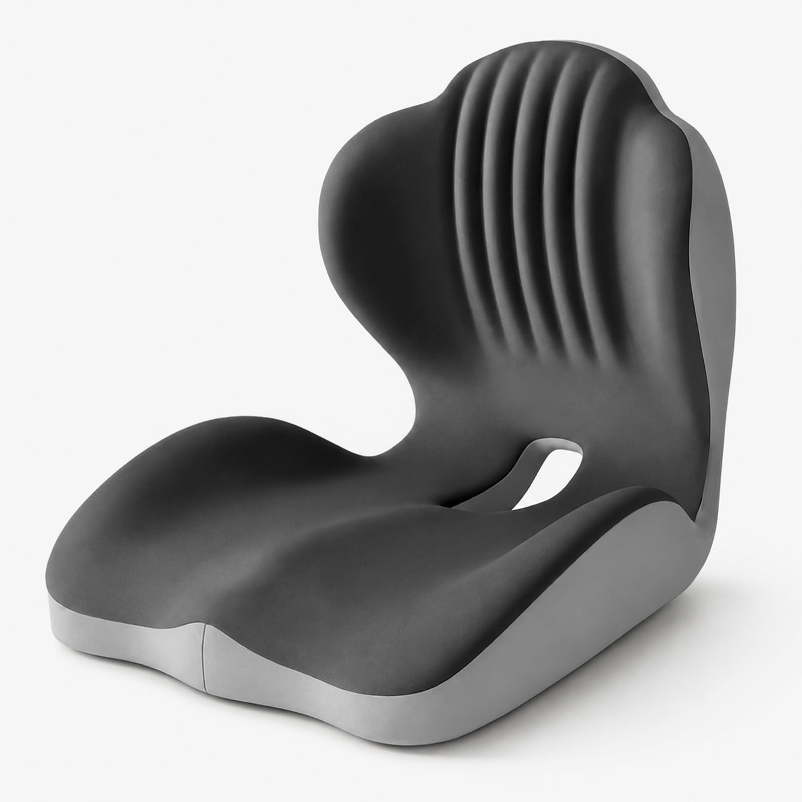 Cumnvulnt Ergonomic Memory Foam Seat Cushion With Back Support, Office Chair Cushion for Back And Butt Comfort, High-Density Memory Foam L Shaped Cushion for Office Car and Home