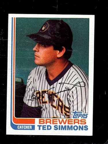 1982 TOPPS #150 TED SIMMONS EXMT BREWERS HOF
