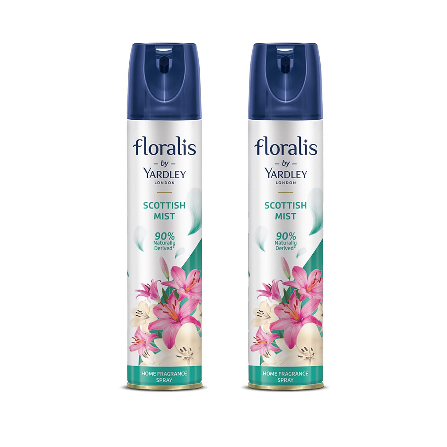 Floralis by Yardley London Air Freshener Spray| Spring Meadows| Long Lasting Floral Fragrance for Home & Office| Home Fragrance Spray| 90% Naturally Derived| 210ml (Pack of 2) (B0C85KMDF2) Amazon Price History, Amazon Price Tracker
