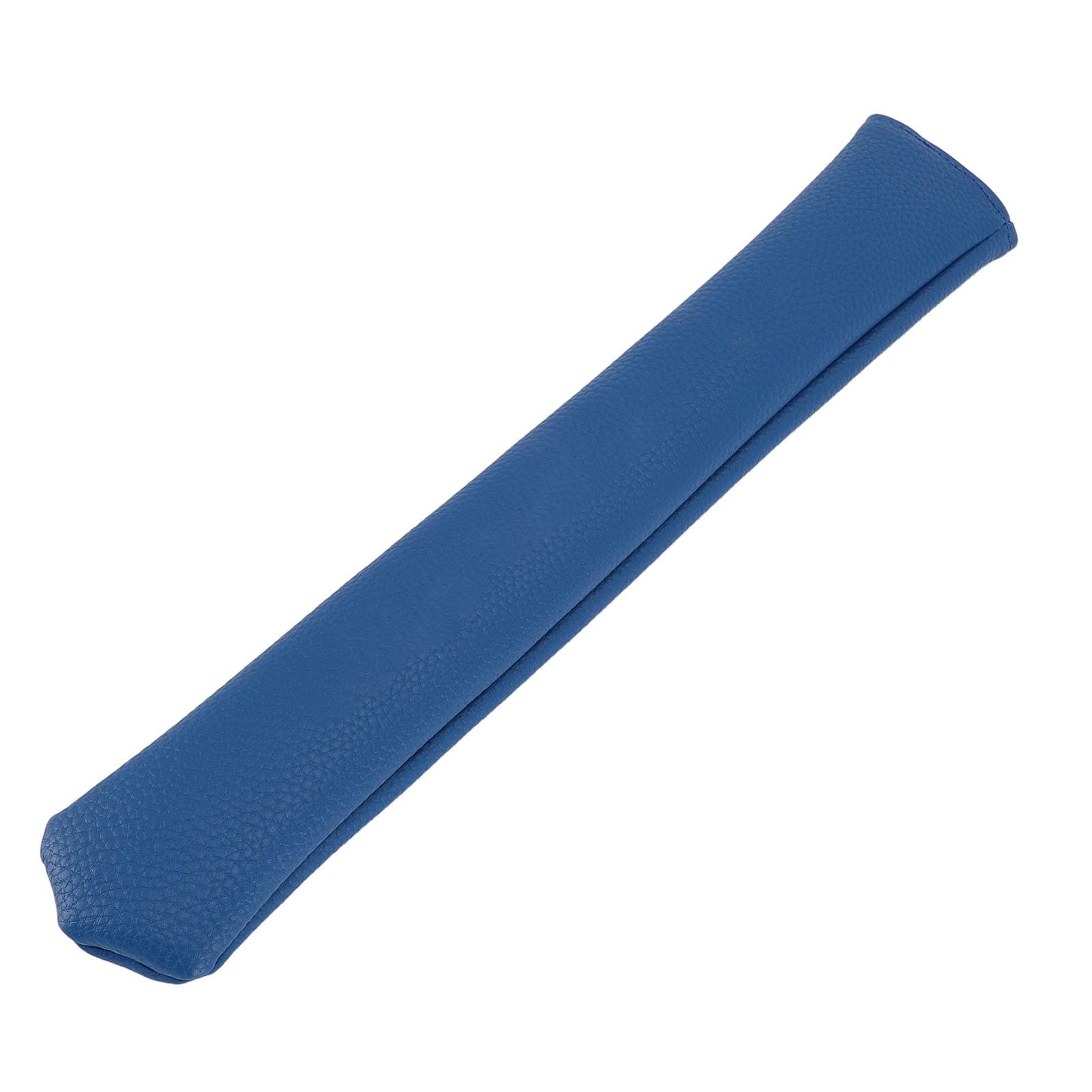 Tbest Alignment Stick Headcover Leather Breathable Alignment Stick Cover Holder for Golf Training (Blue)