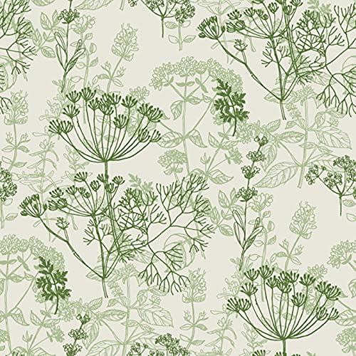 Papier Peint Herbes Impression Haute Définition Muralo 152cm