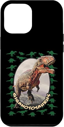 Miniatura 10 de iPhone 1212 Pro Giganotosaurus Shirt Gift for Kids Dark Green Adult Dinosaur Case
