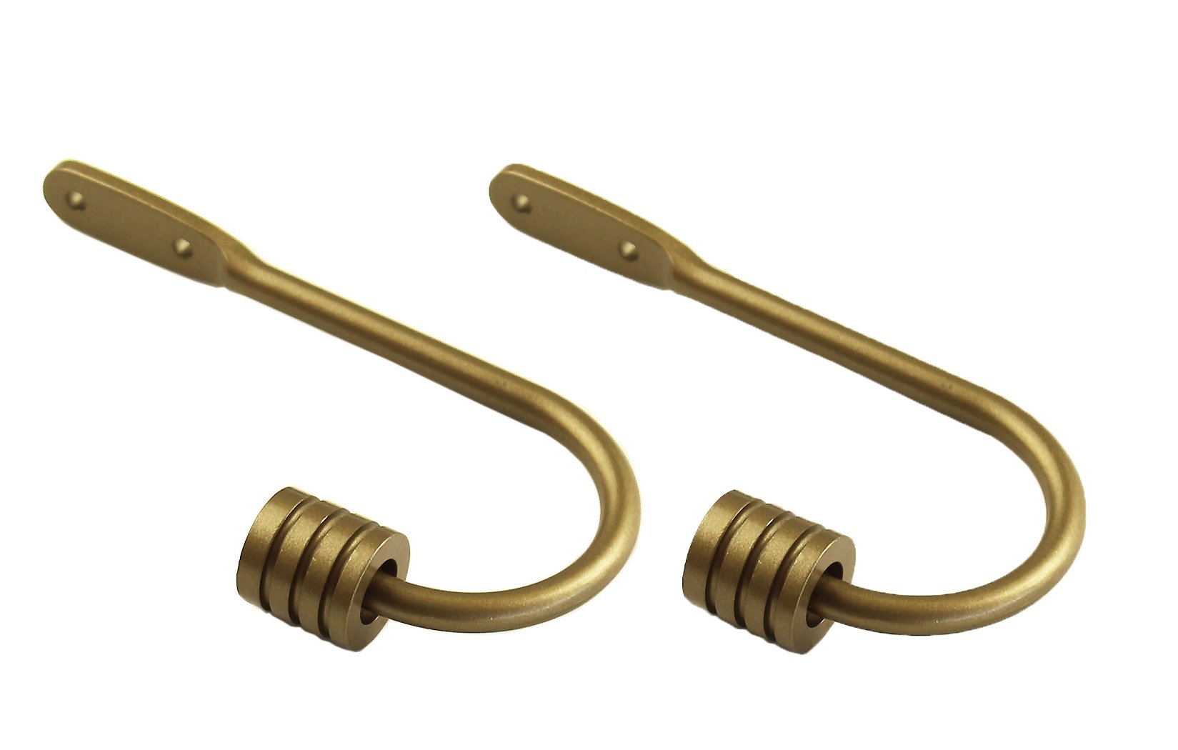 Urbanest Spire Drapery Holdback, Antique Gold, Set of 2