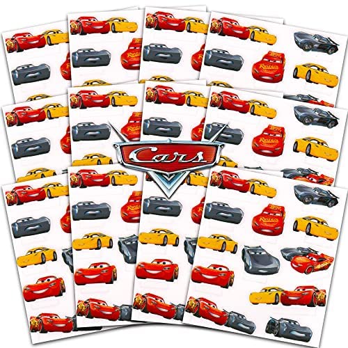 Artist Unknown DISNEY CARS STICKERS FOR KIDS Disney Cars Stickers Party Favors Bundle Pack cover
