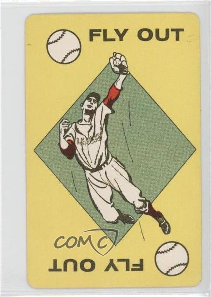 Fly Out (Baseball Card) 1957 EdUCards Baseball Game