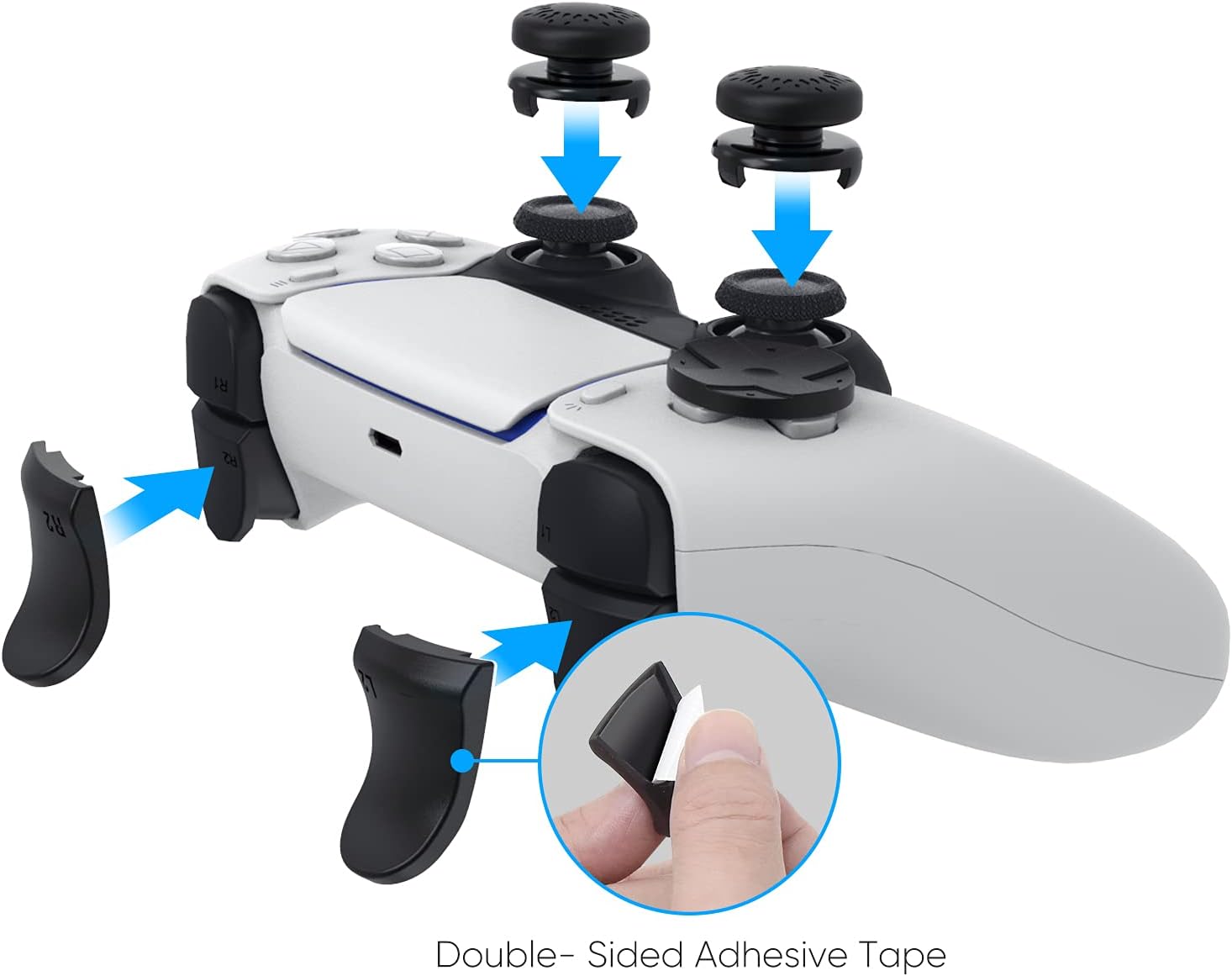 Buy Accessories Kit Bundle for PS5 Compatible with DualSense Controller