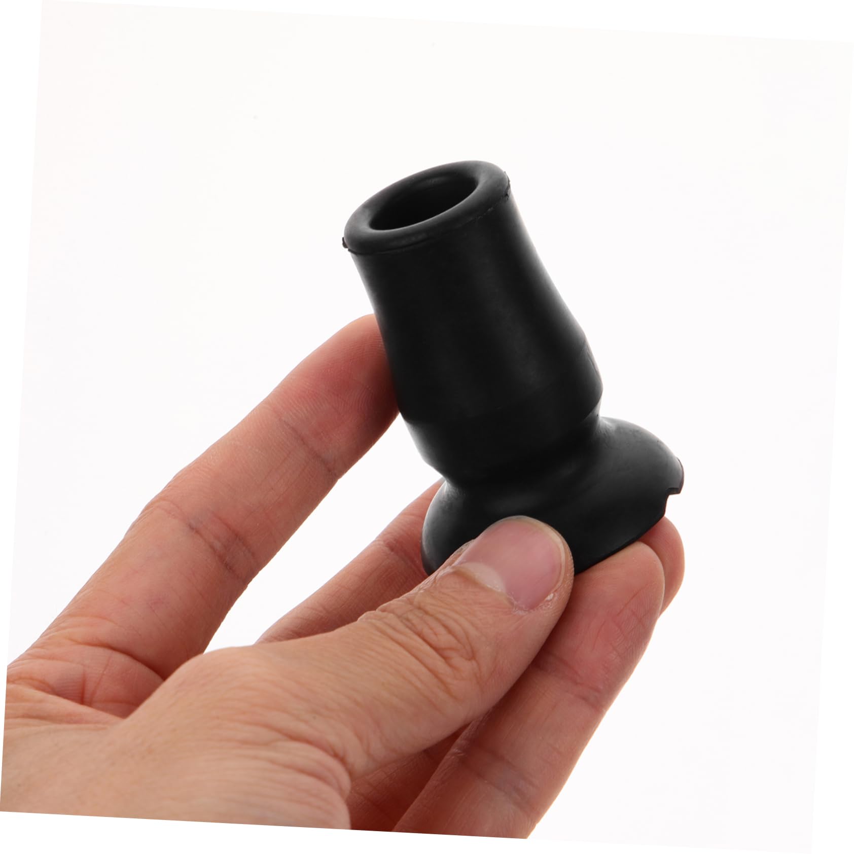 Didiseaon 4Pcs Slip Cane Tips Durable Trekking Pole Foot Covers Crutch Foot Pads for Enhanced Stability and Safety Replacement Tips for Walking Sticks and Canes