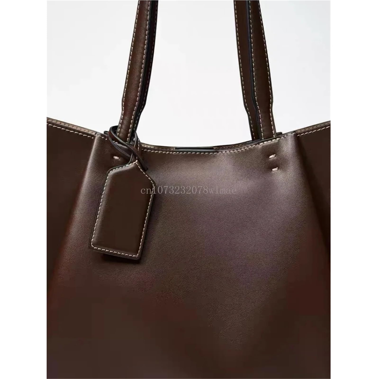 Sac Cuir Femme Sacs à main grande capacité for femmes, sac bandoulière en cuir PU de créateur, seau polyvalent for les déplacements quotidiens, sacs fourre-tout for