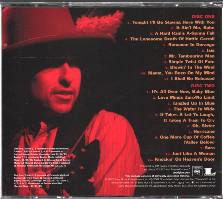 BOB DYLAN『The Rolling Thunder Revue』 61QZX3-uKfL._UF894,1000_QL80_.jpg