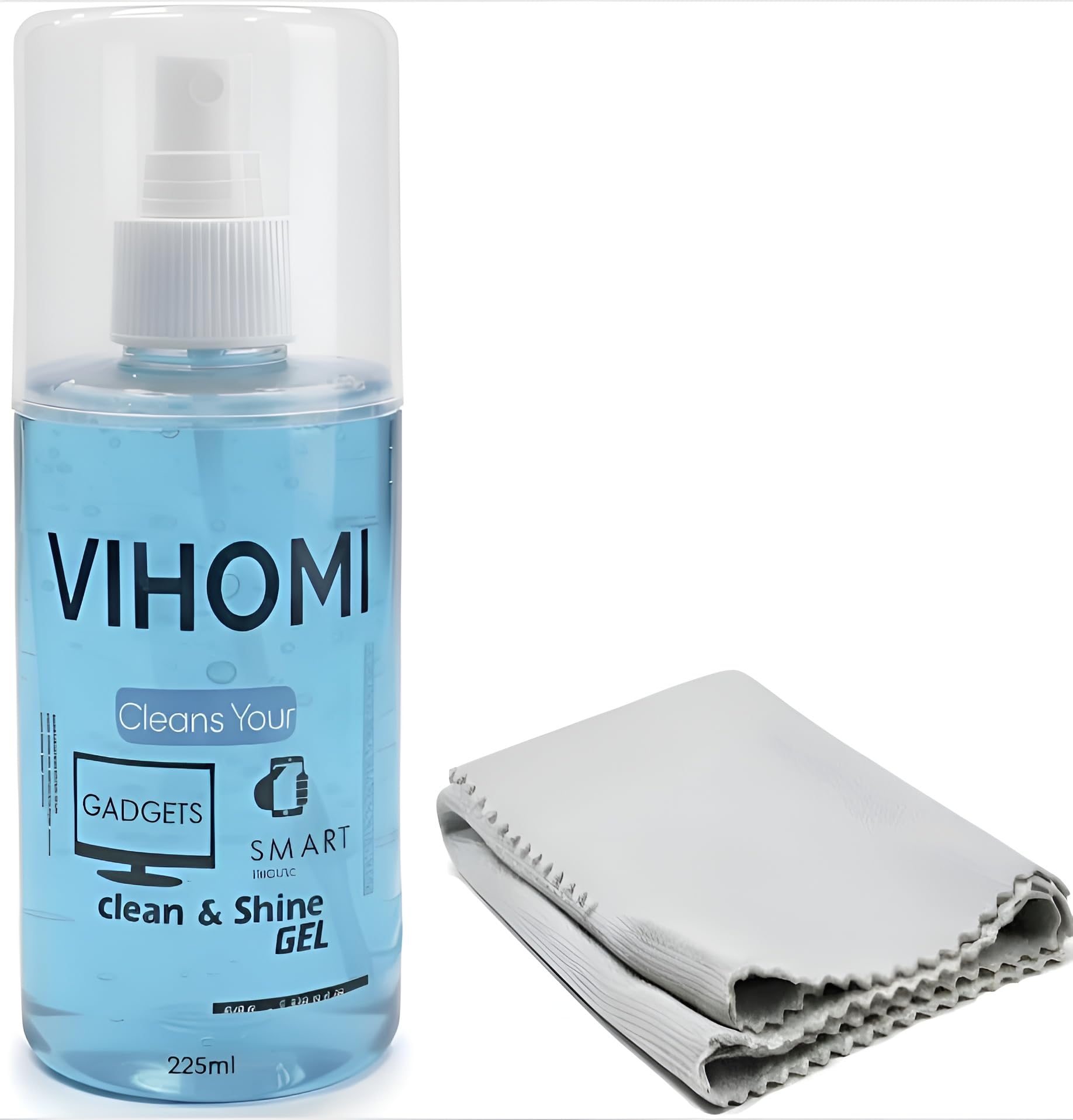 Extra Large 225ml Gel Spray Cleaner with Microfibre Cloth – for Laptop, PC, Mobile, Tablet, Camera & All Screens-picture-16