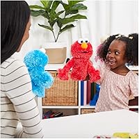 Vista 6 de Barrio Sésamo Marioneta, Cookie Monster, 11 pulgadas, Azul