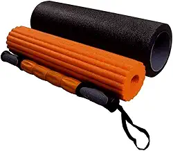 Rolo De Eva Foam Roller Para Pilates Yoga 3 Em 1