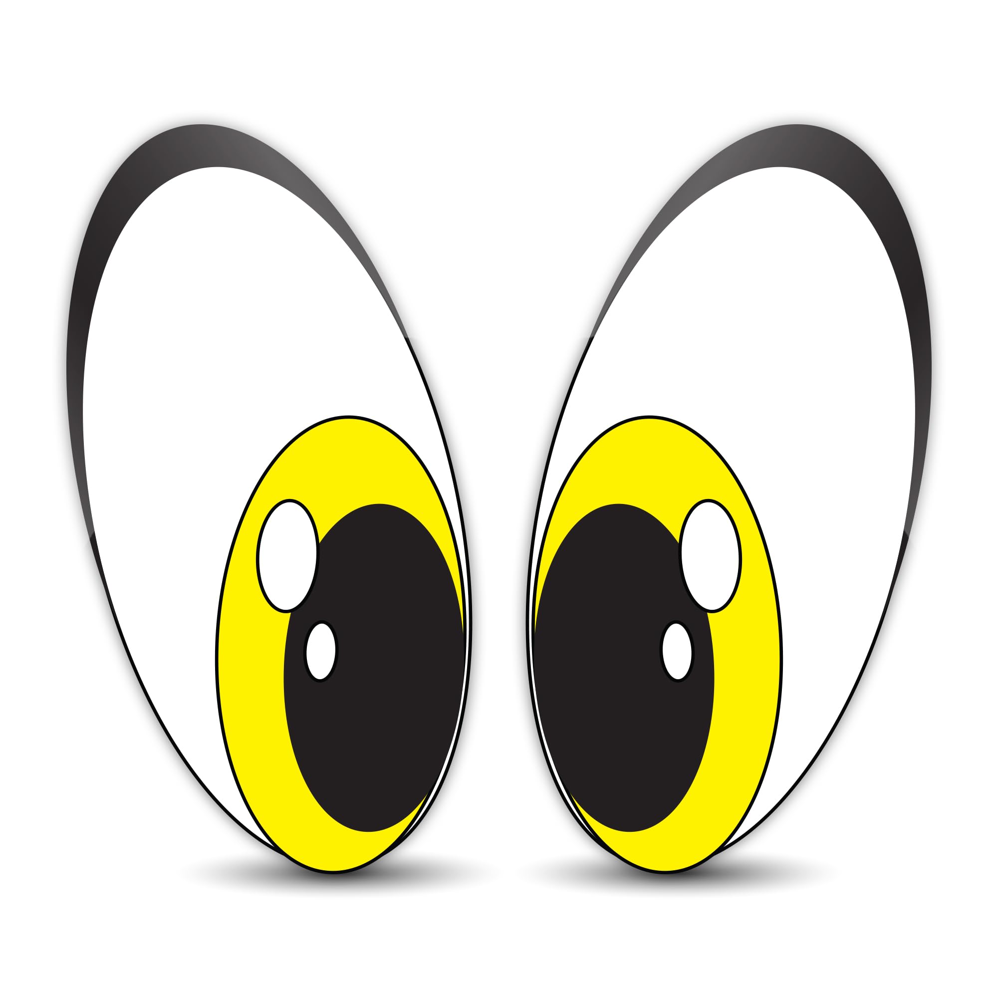 Wakauto Lot De 3 Rouleaux D'autocollants Pour Projets De Bricolage - Pour Les Yeux, Le Nez Et La Bouche - Pour Garçons Et Filles