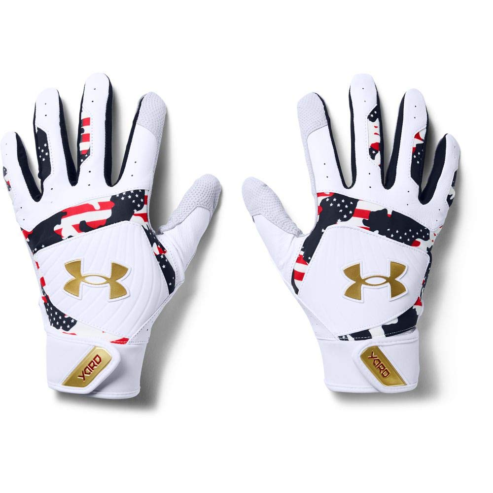 Under Armour Men's Yard Stars & Stripes 20, White (100)/Metallic Gold, X-Large