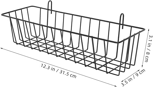 Miniatura 2 de Cestas colgantes de cocina, cesta de almacenamiento de alambre sobre el organizador de la puerta del gabinete, cestas colgantes para organización de