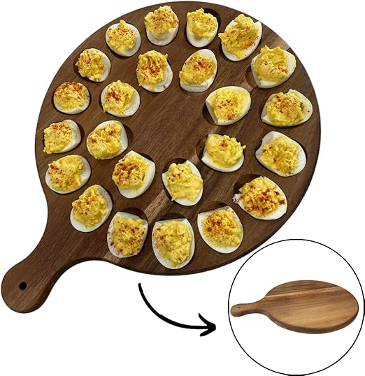Deviled Egg Platter Charcuterie Board Serving Platter