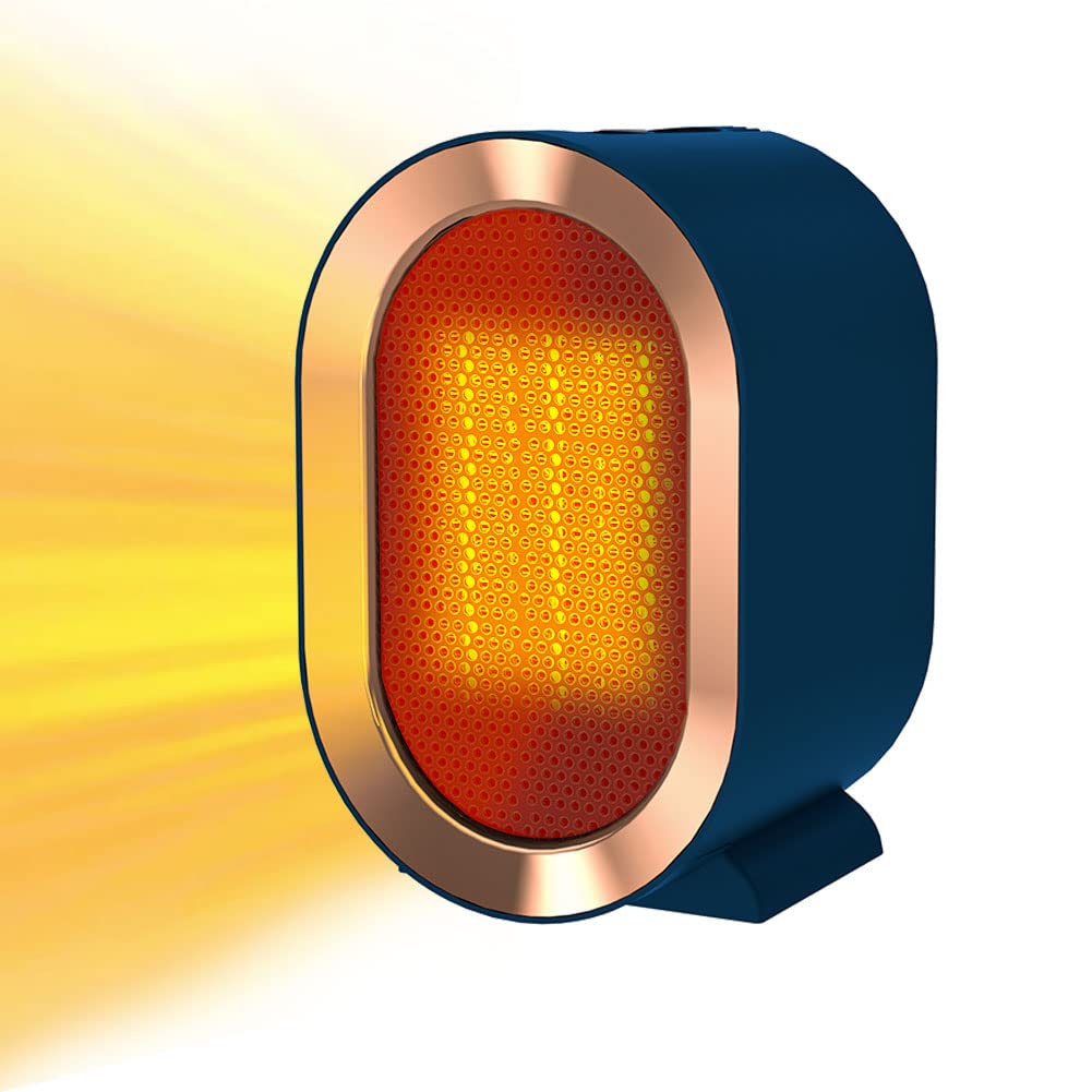 FrSara Space Heater, Space Heaters for Indoor Use 1200W Two-Speed Adjustment, Ceramic Heating, Anti-Dumping, Anti-Overheating, Double Protection, no Odor, Safe and Environmentally Friendly